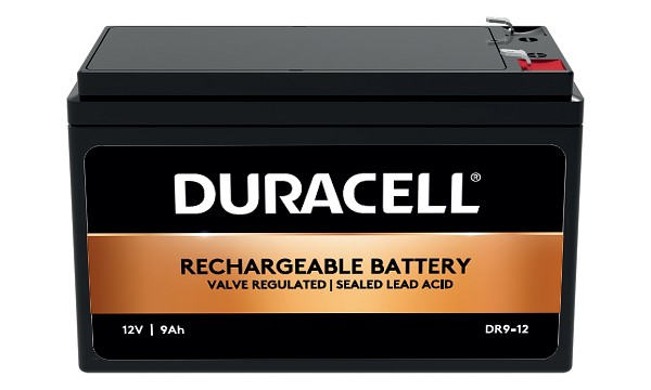Batería Duracell 12V 9Ah VRLA
