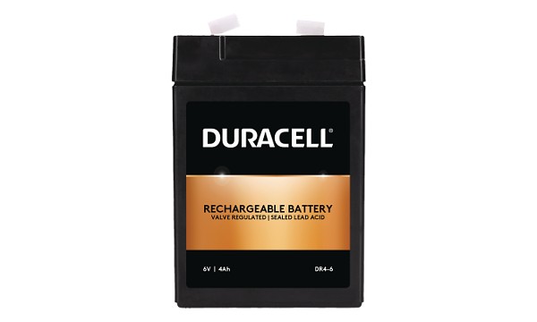 Batería de Seguridad Duracell 6V 4Ah VRLA