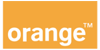 Orange batería y un cargador para teléfonos inteligentes y tabletas