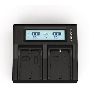 CCD-TR610 Duracell LED Dual DSLR Battery Charger