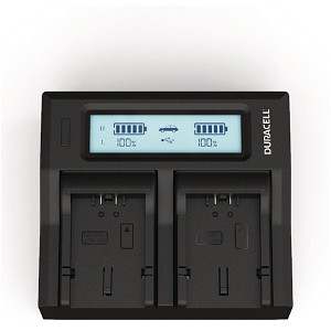 Lumix FZ50EE-S Cargador de batería doble Panasonic CGA-S006