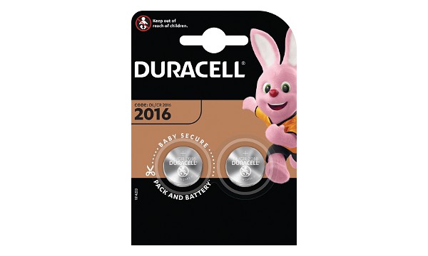 DL2016 Pila de botón - Pack de 2