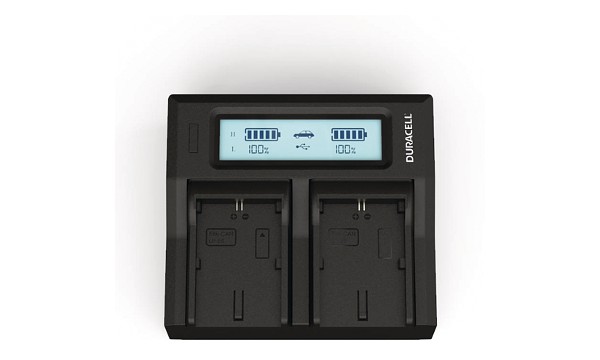 NP-720 Duracell LED Dual DSLR Battery Charger