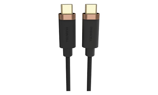 Cable Duracell de 2 m USB-C rápido a USB-C
