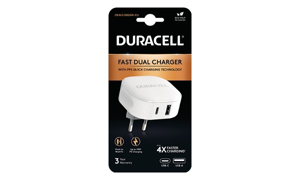 Duracell PD 30W+QC3.0 18W Shared