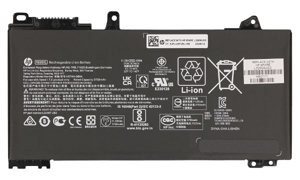 ProBook 430 G6 Batería (3 Celdas)