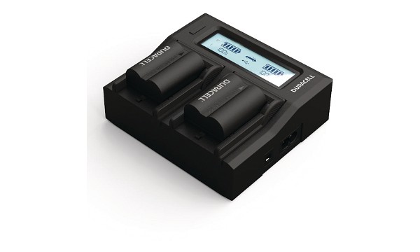 Lumix FZ30EE-K Cargador de batería doble Panasonic CGA-S006