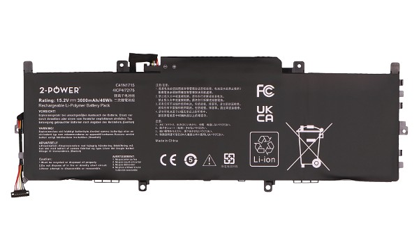ZenBook UX331UAL-1C Batería (4 Celdas)