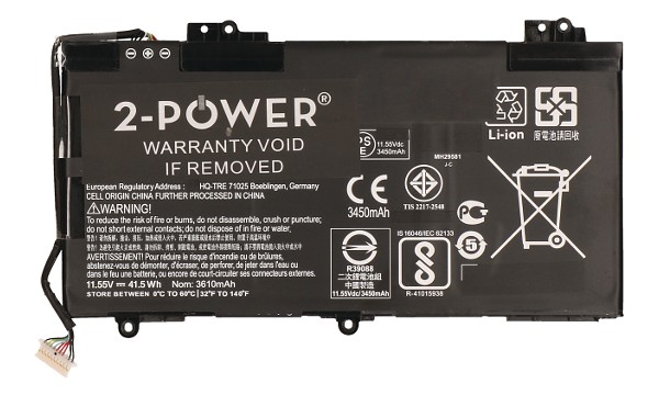  ENVY 15-as020TU Batería (3 Celdas)