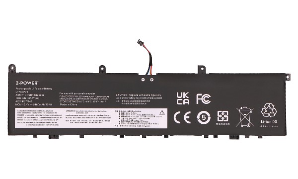 ThinkPad P1 Gen 2 20QT Batería (4 Celdas)