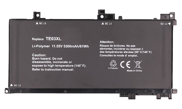 OMEN 15-ax035TX Batería (3 Celdas)