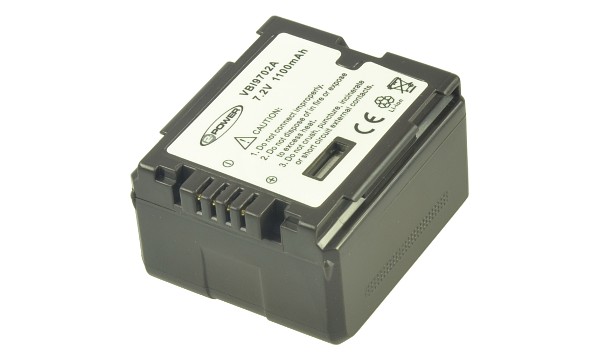 HDR-HS700EBK Batería (2 Celdas)
