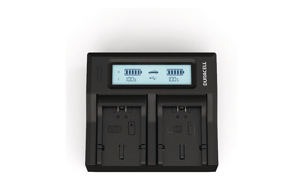 Lumix FZ7EE-K Cargador de batería doble Panasonic CGA-S006