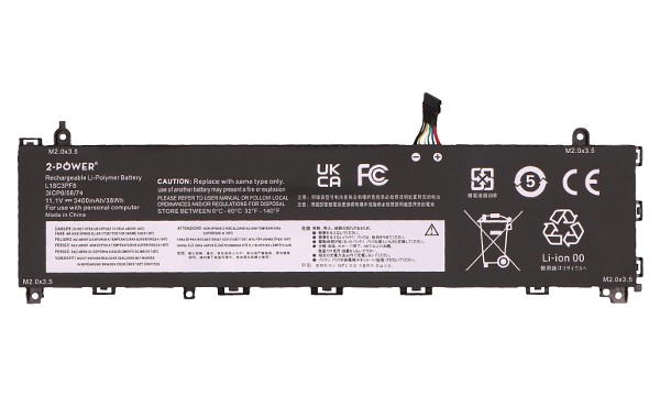 L18M3PFB Batería (3 Celdas)